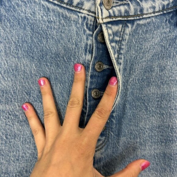 Abercrombie   Fitch The Dad High Rise Curve Love Jean - Picture 4 of 9